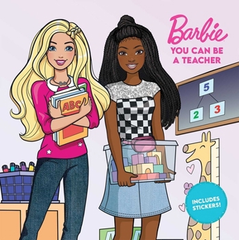 Paperback Barbie: You Can Be a Teacher Book