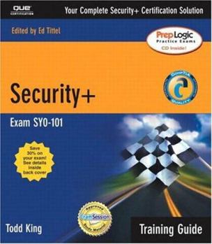 Paperback Security+ Training Guide [With CDROM] Book