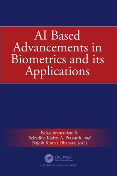 Paperback AI Based Advancements in Biometrics and its Applications Book