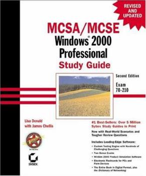 Hardcover MCSA/MCSE Windows 2000 Professional Study Guide: Exam 70-210 [With CDROM] Book