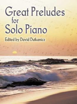 Paperback Great Preludes for Solo Piano Book