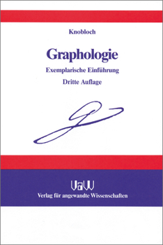 Hardcover Graphologie: Exemplarische Einführung [German] Book