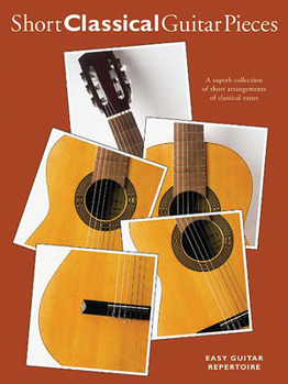 Paperback Short Classical Guitar Pieces Book