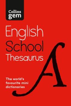 Paperback Collins School - Collins Gem School Thesaurus Book