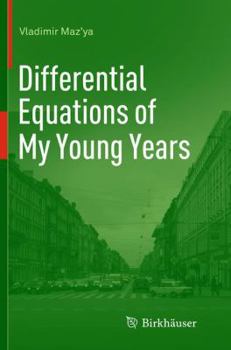 Paperback Differential Equations of My Young Years Book