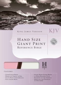 Imitation Leather Hand Size Giant Print Reference Bible-KJV [Large Print] Book