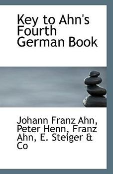 Paperback Key to Ahn's Fourth German Book