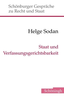 Hardcover Staat Und Verfassungsgerichtsbarkeit [German] Book
