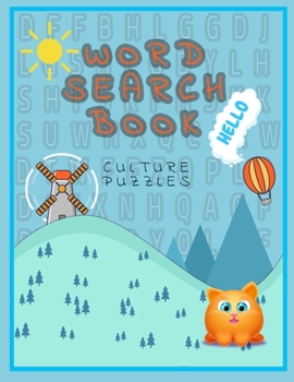 word search book: size 8.5"x11" 60 pages and 360 Words Search Puzzles and different vocabulary (Search and Find) with small pictures culture puzzle
