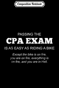 Composition Notebook: Certified Public Accountan CPA Exam  Journal/Notebook Blank Lined Ruled 6x9 100 Pages