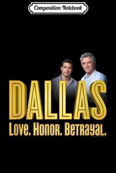 Composition Notebook: Dallas TV Series Logo  Journal/Notebook Blank Lined Ruled 6x9 100 Pages