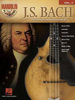 Paperback J.S. Bach - Mandolin Play-Along Vol. 4 (Book/Online Audio) [With CD (Audio)] Book