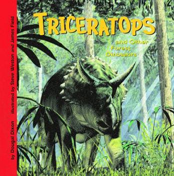 Hardcover Triceratops and Other Forest Dinosaurs Book
