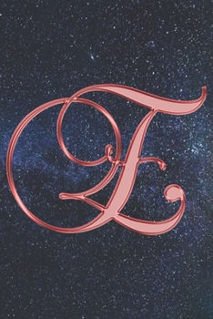 Paperback E Journal: A Monogrammed E Initial Capital Letter Notebook For Writing And Notes: Great Personalized Gift For All First, Middle, Book