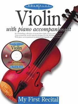 Paperback Solo Plus - My First Recital: For Violin Book