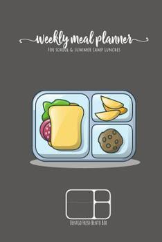 Weekly meal planner for school and summer camp lunches - BENTGO FRESH BENTO BOX: DOWNLOADABLE BONUS Lunch Notes PDF + Grocery list interactive PDF - This lunch journal is the perfect tool to remember 