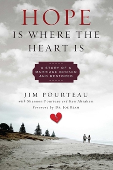 Hardcover Hope Is Where the Heart Is: A Story of a Marriage Broken and Restored Book