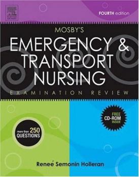 Paperback Mosby's Emergency & Transport Nursing Examination Review Book