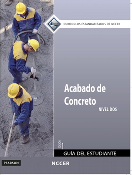 Paperback Concrete Finishing Trainee Guide in Spanish, Level 2 Book