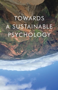 Paperback Towards a Sustainable Psychology Book