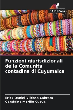 Paperback Funzioni giurisdizionali della Comunità contadina di Cuyumalca [Italian] Book