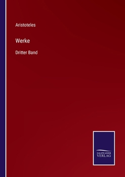 Paperback Werke: Dritter Band [German] Book