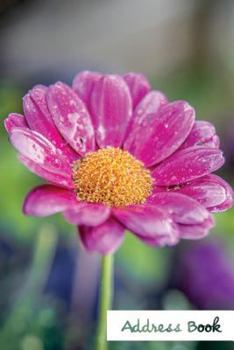 Address Book.: (Flower Edition Vol. E12) Glossy And Soft Cover, Large Print, Font, 6" x 9" For Contacts, Addresses, Phone Numbers, Em