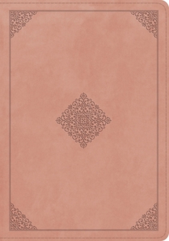 Imitation Leather ESV Single Column Journaling Bible, Large Print (Trutone, Blush Rose, Ornament Design) Book