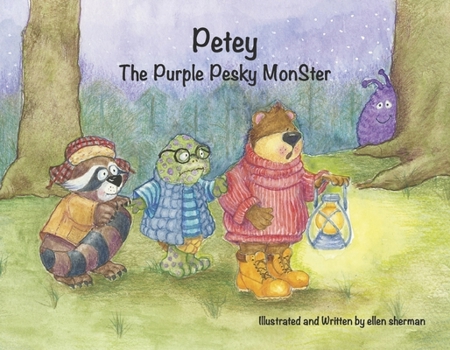Paperback Petey the Purple Pesky Monster Book