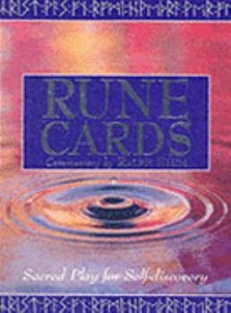 Hardcover Rune Cards: Sacred Play for Self-Discovery Book