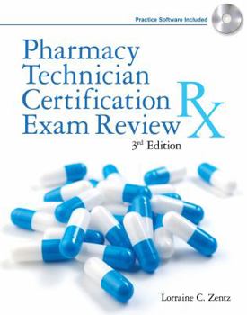 Paperback Pharmacy Technician Certification Exam Review [With CDROM] Book