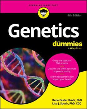 Paperback Genetics for Dummies Book