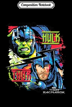 Composition Notebook: Marvel Thor Ragnarok Hulk Champ vs God of Thunder  Journal/Notebook Blank Lined Ruled 6x9 100 Pages