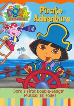 DVD Dora The Explorer: Pirate Adventure Book