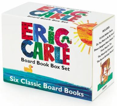 Paperback Eric Carle Six Classic Board Books Box Set Book
