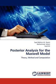 Paperback Posterior Analysis for the Maxwell Model Book