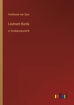 Paperback Leutnant Burda: in Großdruckschrift [German] Book