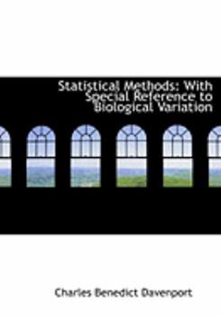 Statistical Methods : With Special Reference to Biological Variation