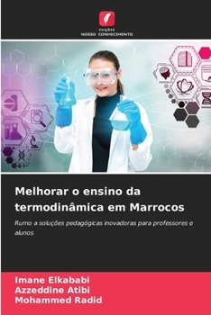 Paperback Melhorar o ensino da termodinâmica em Marrocos [Portuguese] Book