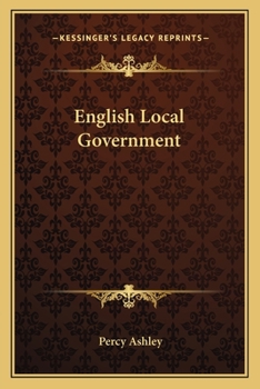 English Local Government