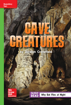 Spiral-bound Reading Wonders Leveled Reader Cave Creatures: Beyond Unit 6 Week 3 Grade 5 Book