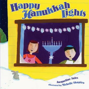 Hardcover Happy Hanukkah Lights Book