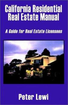 Paperback California Residential Real Estate Manual Book