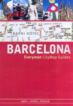 Paperback Barcelona City Map (Everyman Citymap Guides) Book