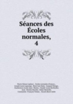 Paperback Sã©ances Des A coles Normales Book