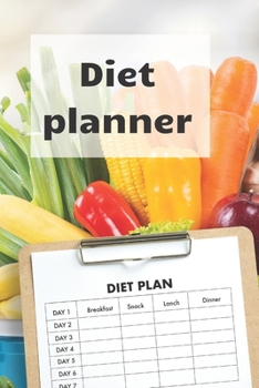 Paperback Diet Planner: Weight loss planner and tracker help in getting the best version of Yourself, become a new me! Book