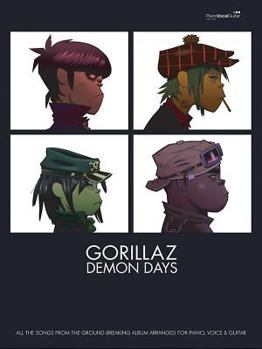 Paperback Gorillaz -- Demon Days: Piano/Vocal/Chords Book