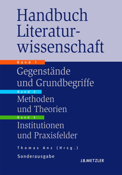 Paperback Handbuch Literaturwissenschaft [German] Book