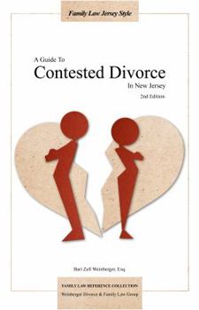 Paperback A Guide to Contested Divorce in New Jersey Book