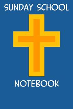 Paperback Sunday School Notebook: Scripture Study Workbook Book